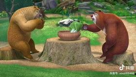 爱吃瓜的熊二吃鸡视频大全,欢乐逗趣，尽享美食盛宴